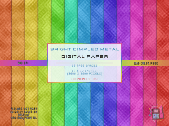 Bright Dimpled Metal Digital Papers: Strategic Design Tools for Impactful Visuals