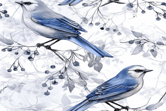 Christmas Bird Seamless Pattern: A Versatile Design Element for Holiday Creativity