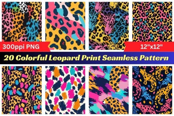 Colorful Leopard Print Seamless Pattern: A Strategic Tool for Creative Projects