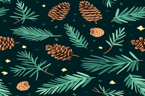 Enhancing Creativity and Branding with the Pine Cone Background Trend