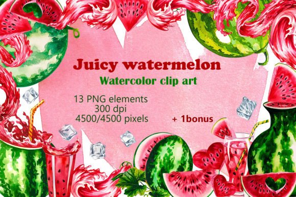 Juicy Watermelon Watercolor Clip Art: A Practical Guide for Creative Projects