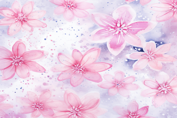 Pink Floral Pattern: A Versatile Design Element for Creative Projects
