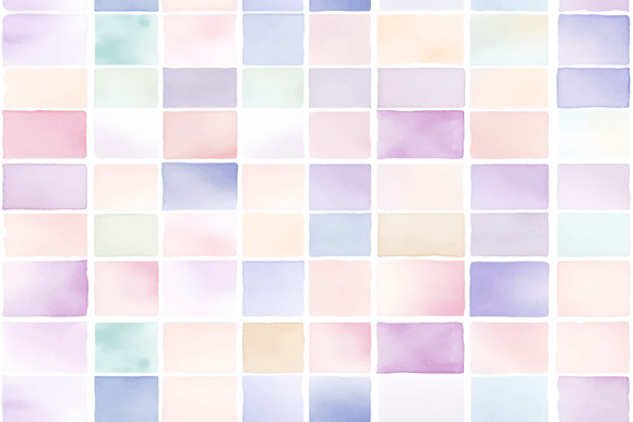 Watercolor Geometric Seamless Pattern: A Versatile Design Element for Creative Projects